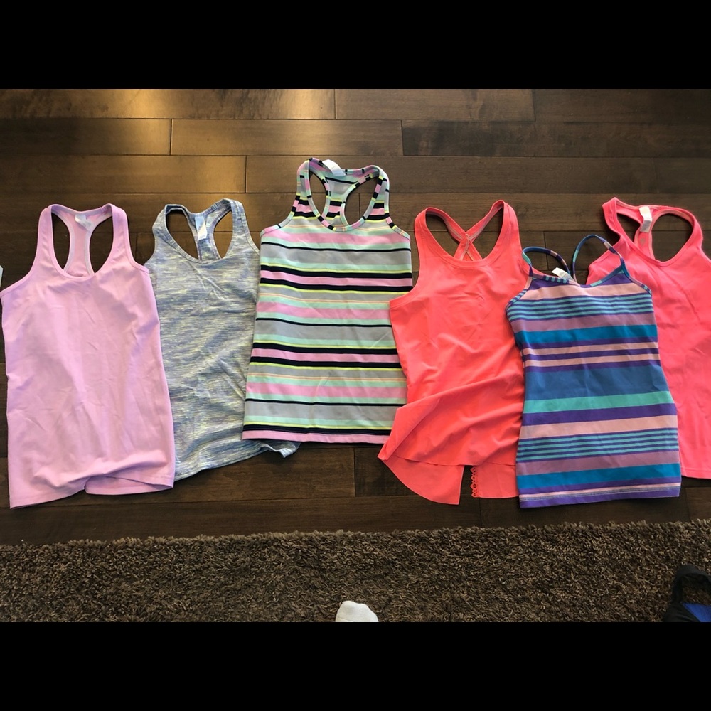 6 Ivivva Tanks! Excellent Condition!